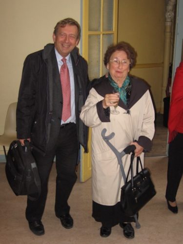 Philippe Sauvage et Marie-Claire Alain.